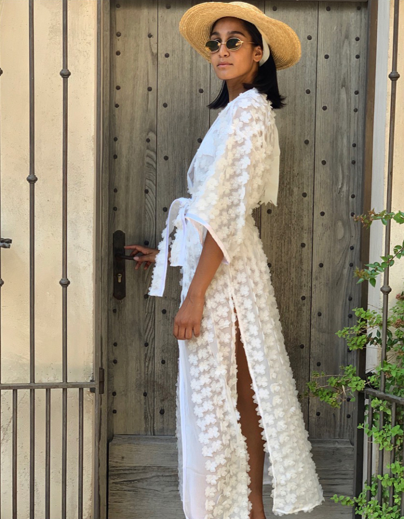 Kimono-Flowers-White-Long-1