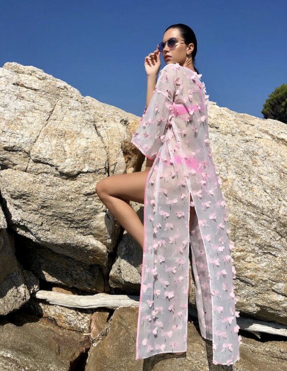 Kimono-Flamingo-Pink-Long-3